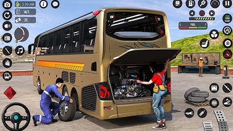 US City Bus Driving Simulator 3D - Real Coach Bus Games 2025 - Android Gameplay