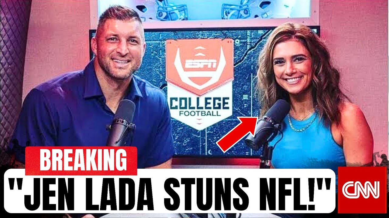 LA-DA DA ‘She is fire’ – ESPN reporter Jen Lada turns heads at NFL Draft as she ‘steals the show’
