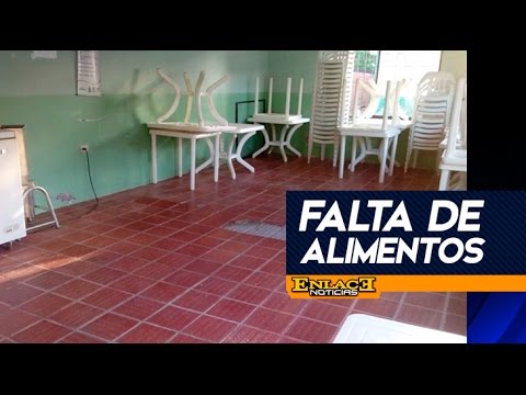 Denuncia cese de actividades en comedor escolar