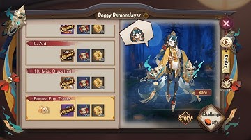 [Onmyoji] Hướng dẫn vượt Phó bản Khiêu Muội - Secret Zone Doggy Demonslayer - Kyonshi Imoto