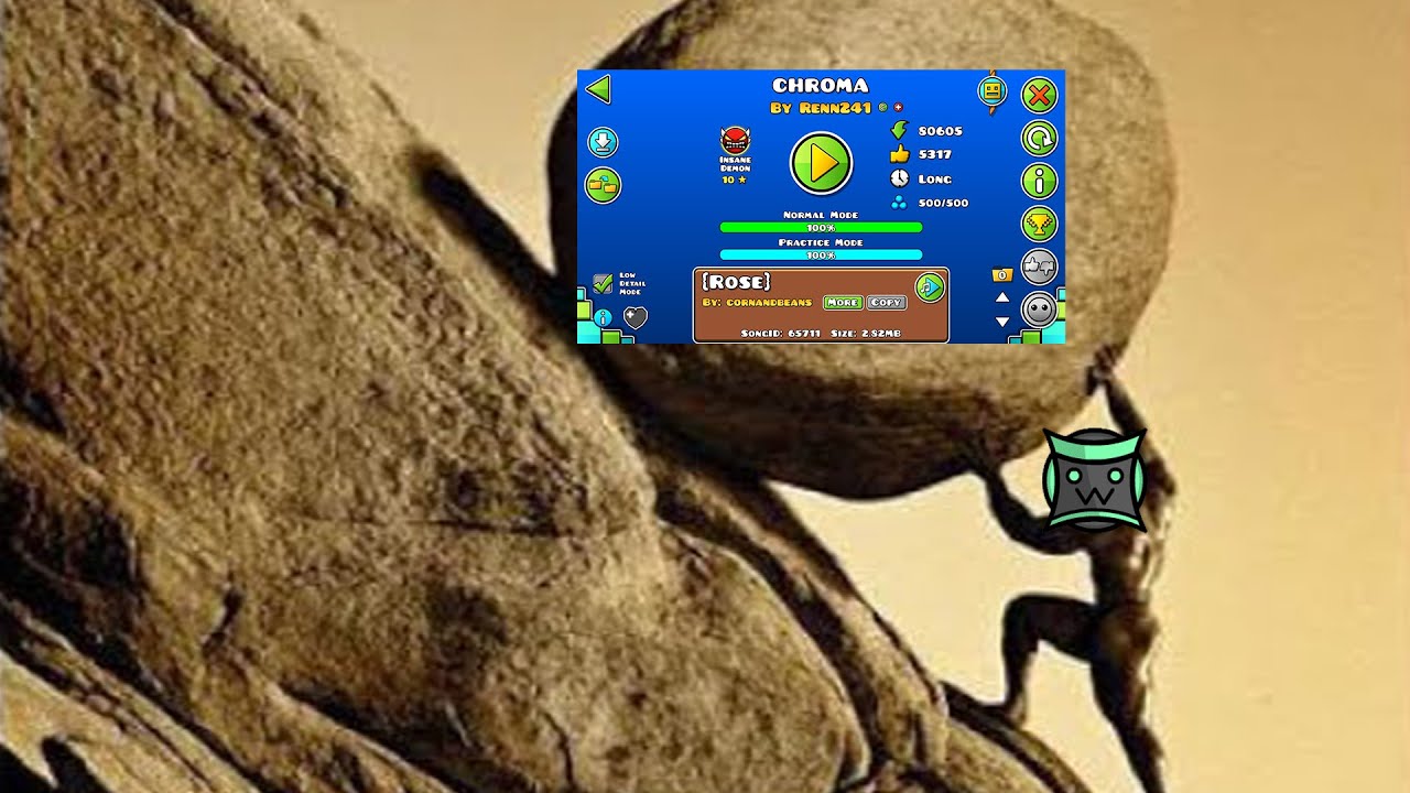 Insane Demon | Chroma by Renn241 | Geometry Dash