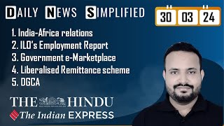 The Hindu & The Indian Express Analysis | 30 March, 2024 | Daily Current Affairs | DNS | UPSC CSE