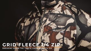The Grid Fleece 1/4 Zip | Thlete Outdoors