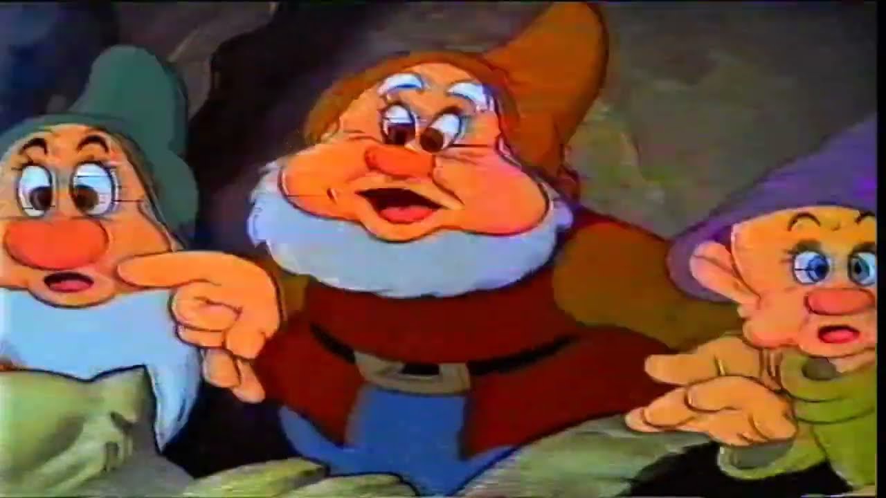 ⭐ Anuncio Disney Blancanieves y los siete enanitos en vídeo y DVD - año 2001