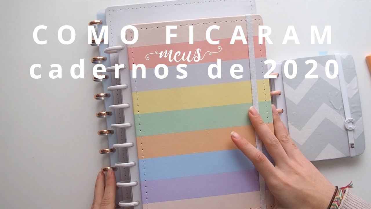 Como ficaram os meus cadernos inteligentes de 2020 l Tour pelos cadernos