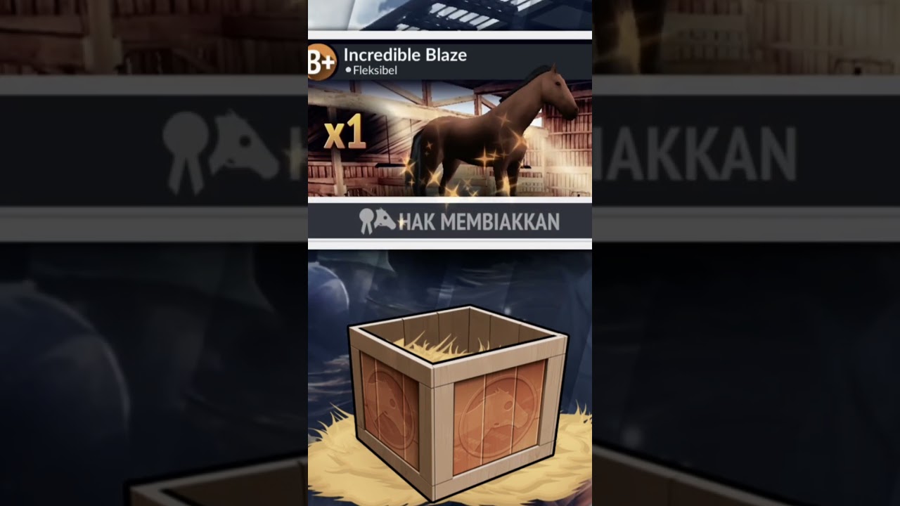 unboxing horse for breeding in horse racing manager😙. #horse #horseracingtips #horseracing