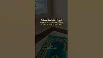الشيخ ماهر المعيقلي سورة الفجر #قرآن #قران_كريم #quran #لا_اله_الا_الله