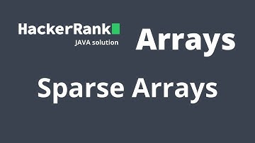 Sparse Arrays | Arrays | HackerRank Java Solution |