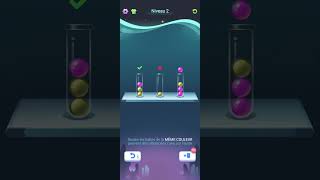 Smartphone Game: Ball Sorter 3D #Level2 #gameplay #game #games #players #gaming #3dgames #level screenshot 5