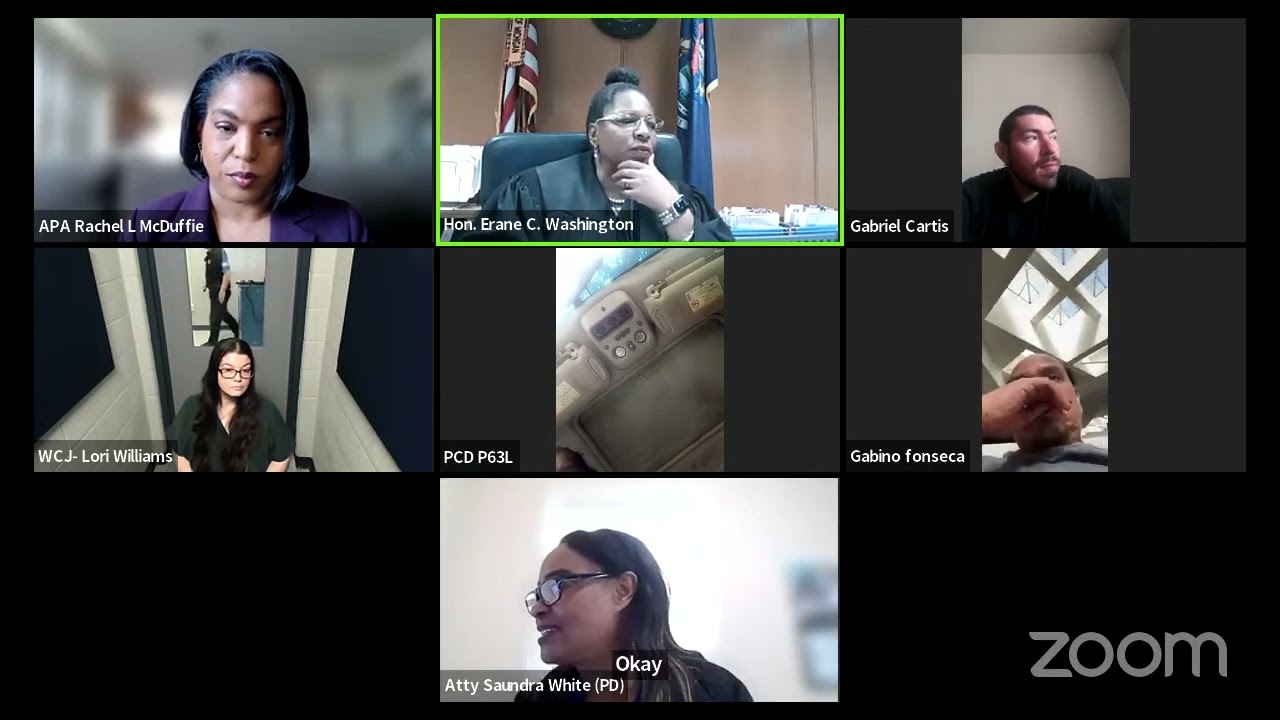 MIWashington 20240603 JUDGE WASHINGTON'S CRIMINAL DOCKET DqSd5OMivgo