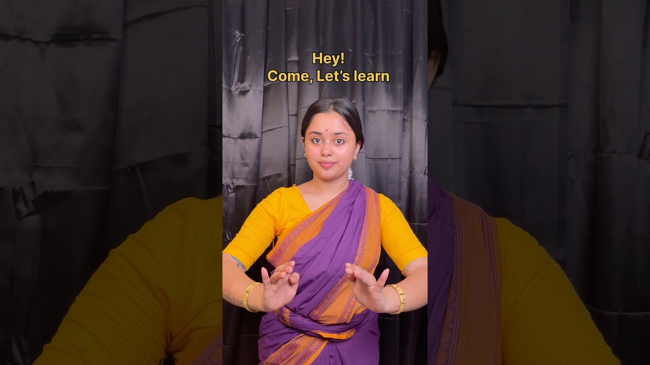 ‘SHIRO BHEDA’ Head movements of Bharatnatyam. 