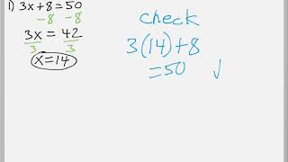 Famous Math 119 : 2.1 #1, #2, #3 (Intermediate Algebra Tutorial : Solving Linear Equations) Net Worth