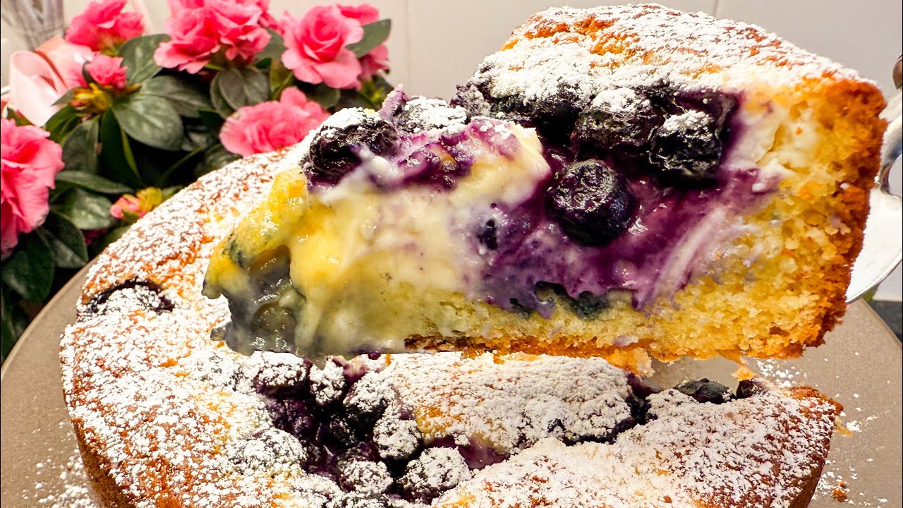 Кремовый пирог, тающий во рту. Пирог, торт из яка, за 10 минут!