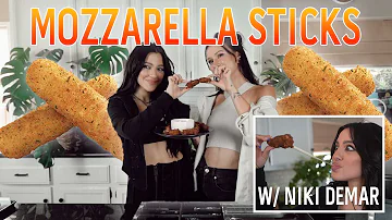 Making Mozzarella Sticks With Niki Demar | Bone Apple Tea