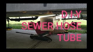 RV Sewer hose storage  ~  DIY