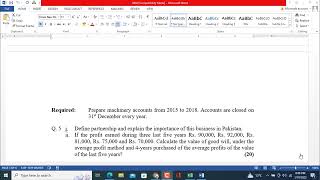 Famous 438 Assignment No 1 Solution-Autumn 2022-Q5-AIOU-Principles of Accounting Wealth