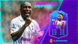 UNREAL IN GAME! 90 End of an ERA JERMAINE DEFOE PLAYER REVIEW - FIFA 22 ULTIMATE TEAM