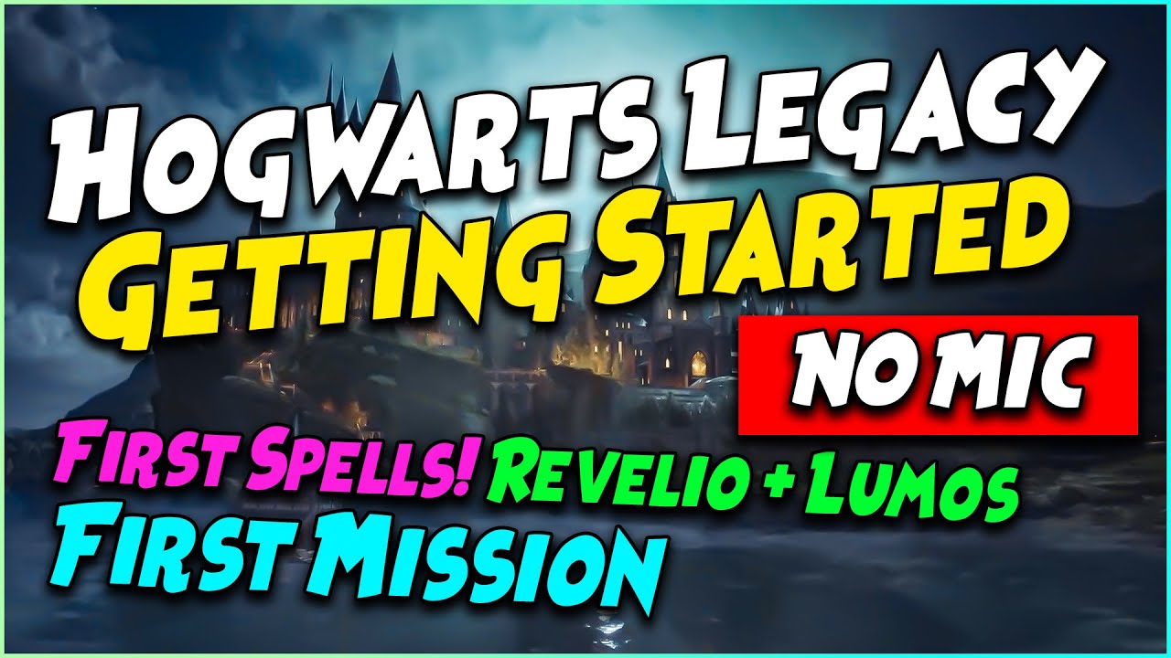 Hogwarts Legacy - Getting Started | NO MIC - YouTube