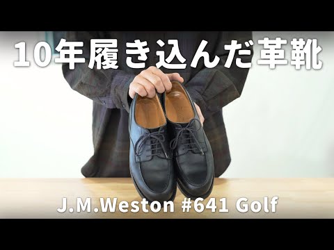 I'll talk about the leather shoes I've been using for the past 10