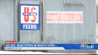 Iowa Agriculture Secretary begins state tour in North Iowa