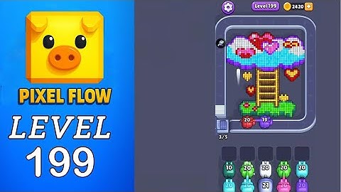 Pixel Flow Level 199 Walkthrough