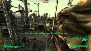 Fallout3 Floating Raiders glitch