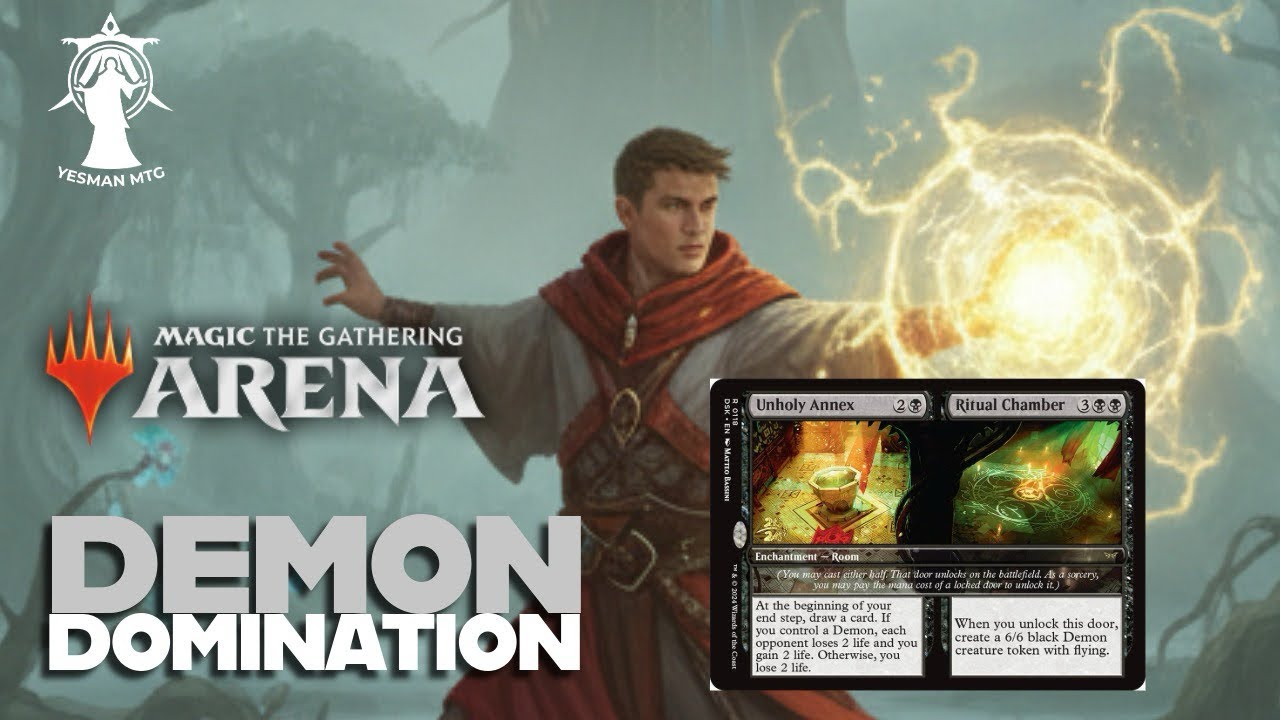 Mono Black Unholy Annex | Lorwyn Eclipsed MTG Standard | 5-0 run with this deck | Control the Meta