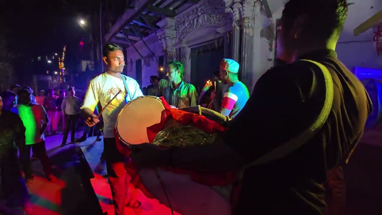 JAI MATA DI DHOL TASA || PLAY BY DEVA SHREE GANESHA || AT KATWA NAGRAJ CLUB || ⚡️🔥❤️‍🔥 ||