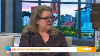 The new Belmont Library opens this weekend