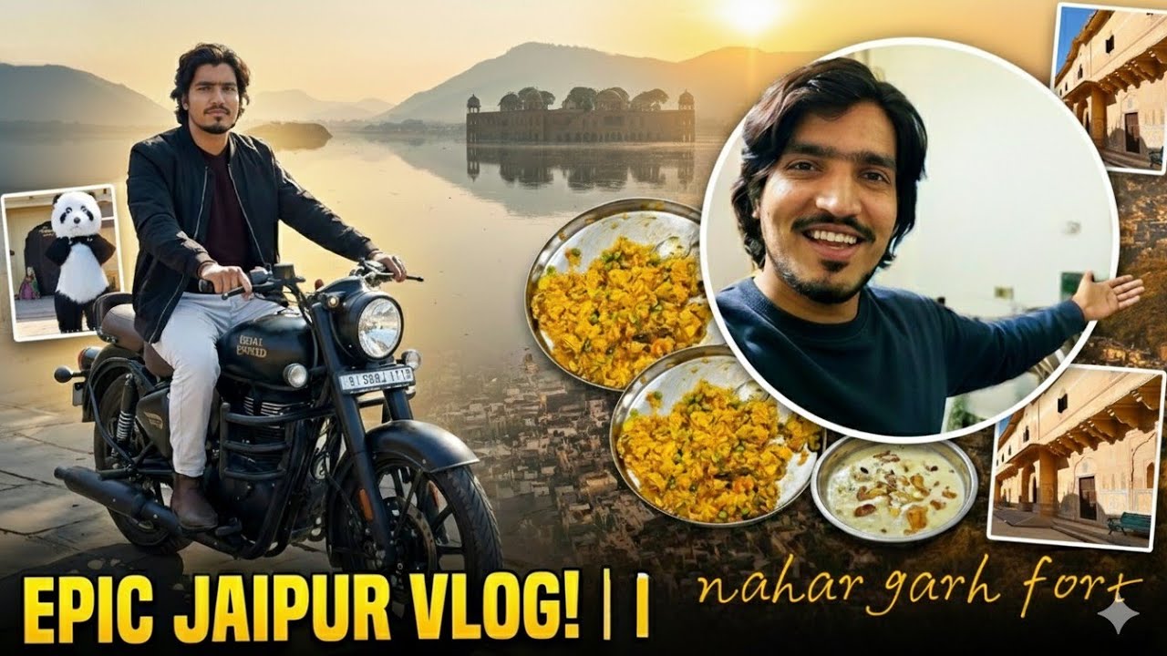 Jaipur nahargarh fort and jalmahal visit 