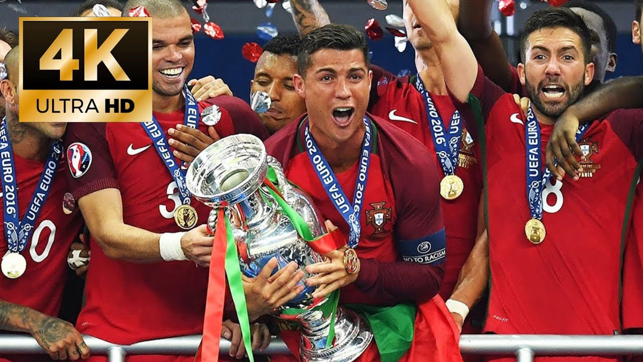 Portugal   France EURO 2016 final Portuguese commentary  4K UHD 