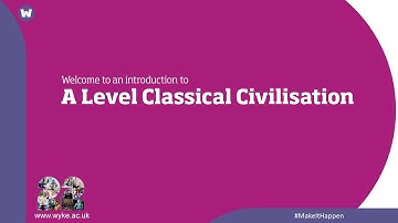 A Level Classical Civilisation