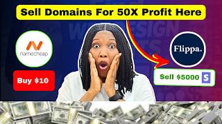 Best Website to Sell Domains for 50X Profit in 2026 (Most People Use the Wrong One)