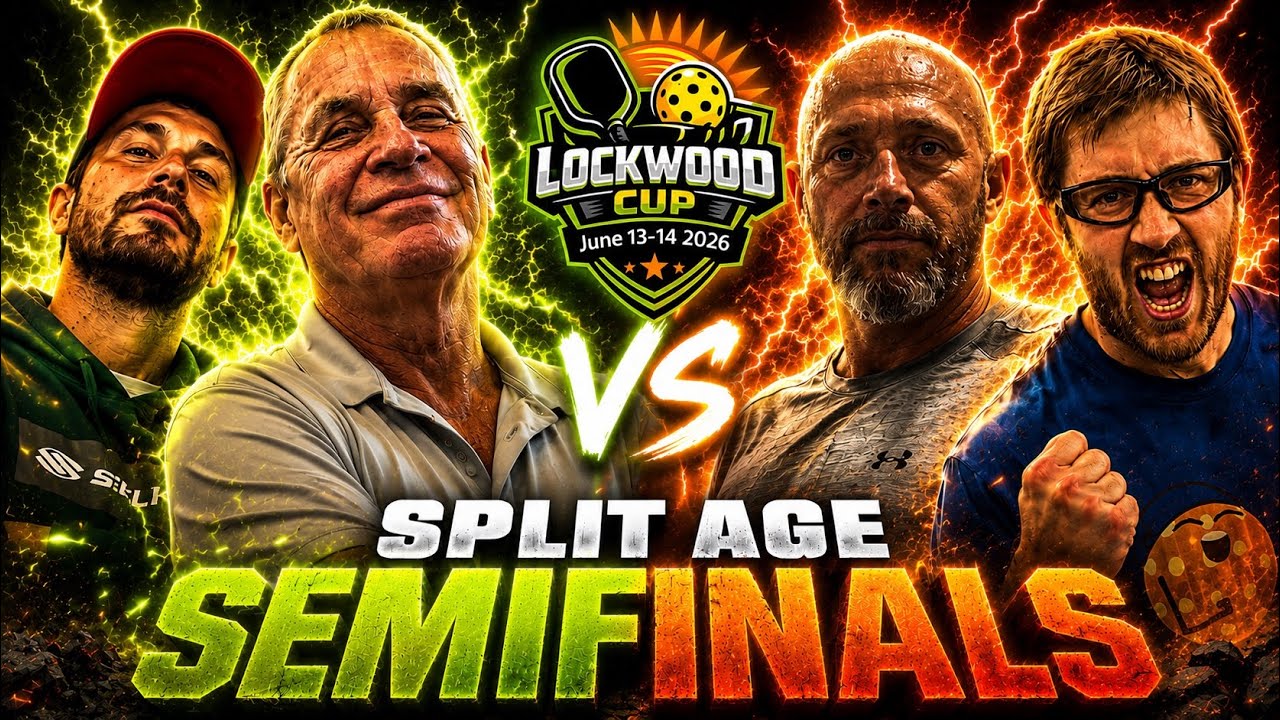 Tennis Legend Ivan Lendl/Hugo (5.3/5.7) vs Daly/Lisherness (4.8/4.9) | Lockwood Cup | Split Age SF