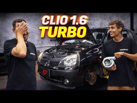 SÓ QUEM SE ARRISCA MERECE VIVER O EXTRAORDINÁRIO?! TURBINAMOS UM CLIO!