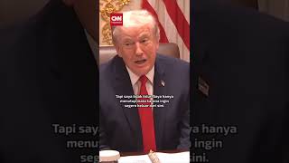 Trump Bantah Tertidur dalam Rapat Kabinet