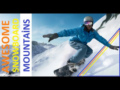 EXTREME SPORTS - Snowboard & Ski -  awesome movements  in Mountains