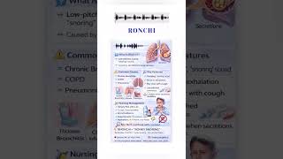 Understanding abnormal lung sounds (often called adventitious sounds) for Nclex exam