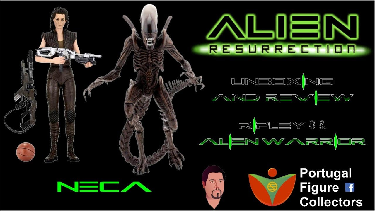 Ripley 8 & Alien Warrior - Alien Resurrection - Unboxing & Review - YouTube
