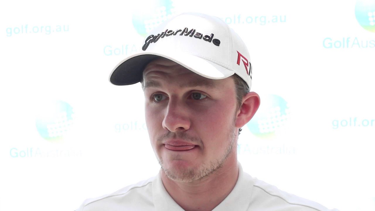 Connor Syme after winning his way into the final 4 at the 2016 Australian Amateur golf