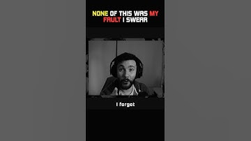 None Of This Was My Fault I Swear #amnesia #frictionalgames #horror