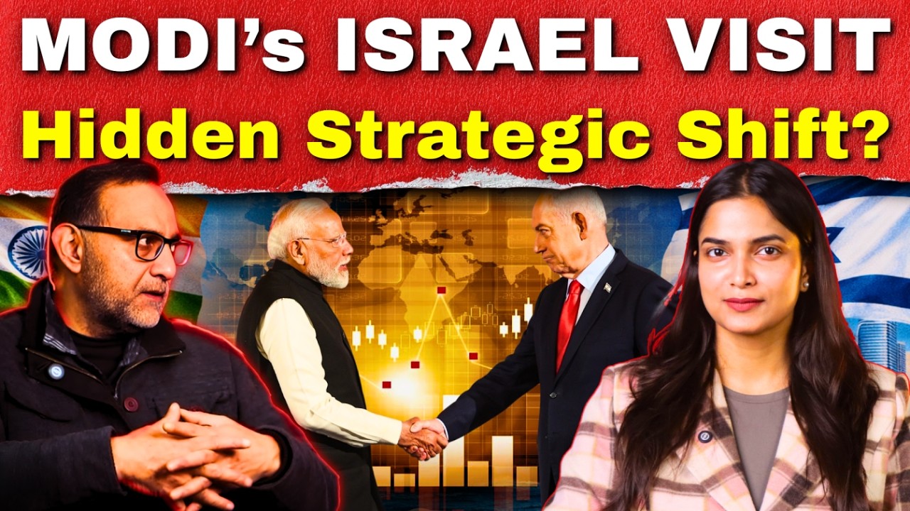 Modi’s Israel VisitHidden Strategic Shift? | The Pamphlet