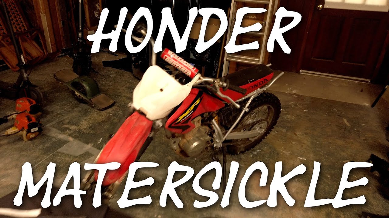 fixing up an old 2009 honda xr 100r