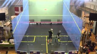 Kristian Frost vs. Rasmus M. Nielsen - Squash Online GP, finale 21 februar 2015