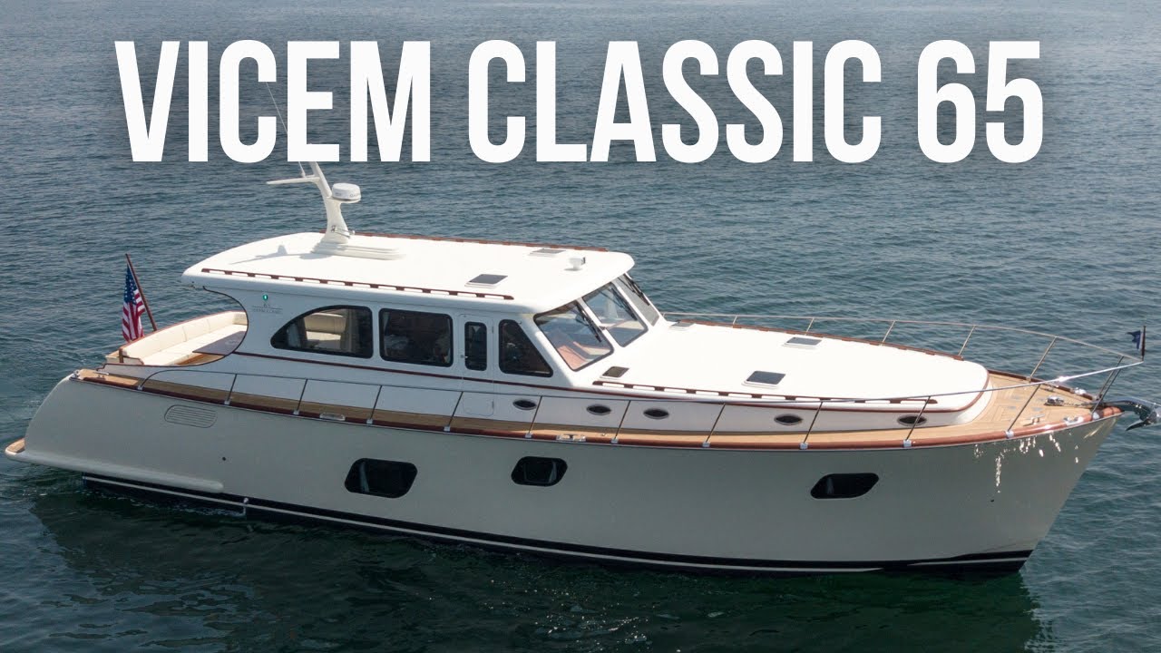 ⁣Touring a $2,400,000 Yacht | Vicem Classic 65 Yacht Tour