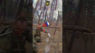 Ukrainian drone strikes Russian forces on battle