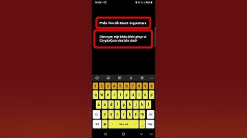 Khôi phục ví Crytokara trên ví TrustWallet