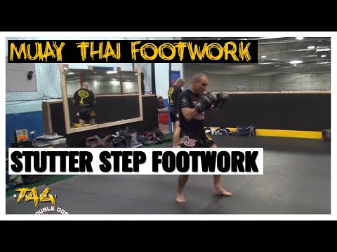 Muay Thai Footwork: Stutter Step Footwork with Bryan Dobler