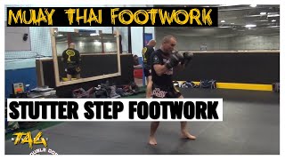 Muay Thai Footwork: Stutter Step Footwork with Bryan Dobler