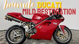 Ducati mild restoration in 7 minutes